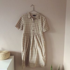 Knee length dress from ROOLEE. Maternity friendly.